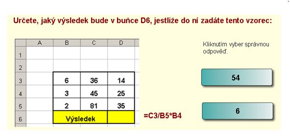 Excel v matematice