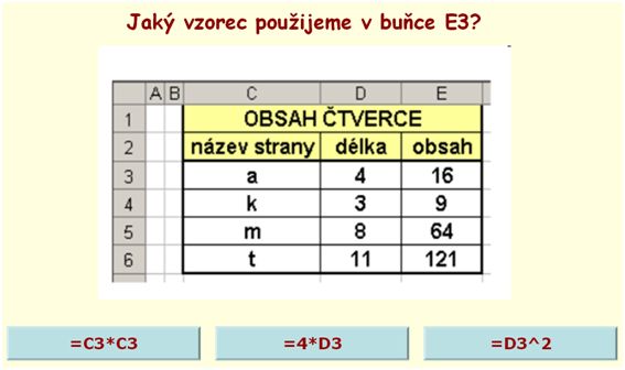 Excel v matematice