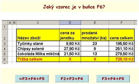 Excel v matematice